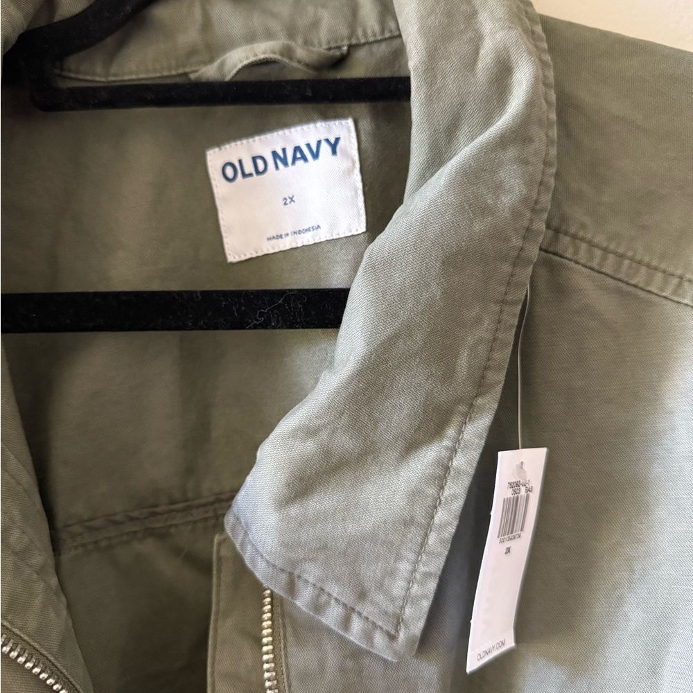 Old Navy Cinched-Waist Utility Jacket for Women Size 2XL - Picture 9 of 14